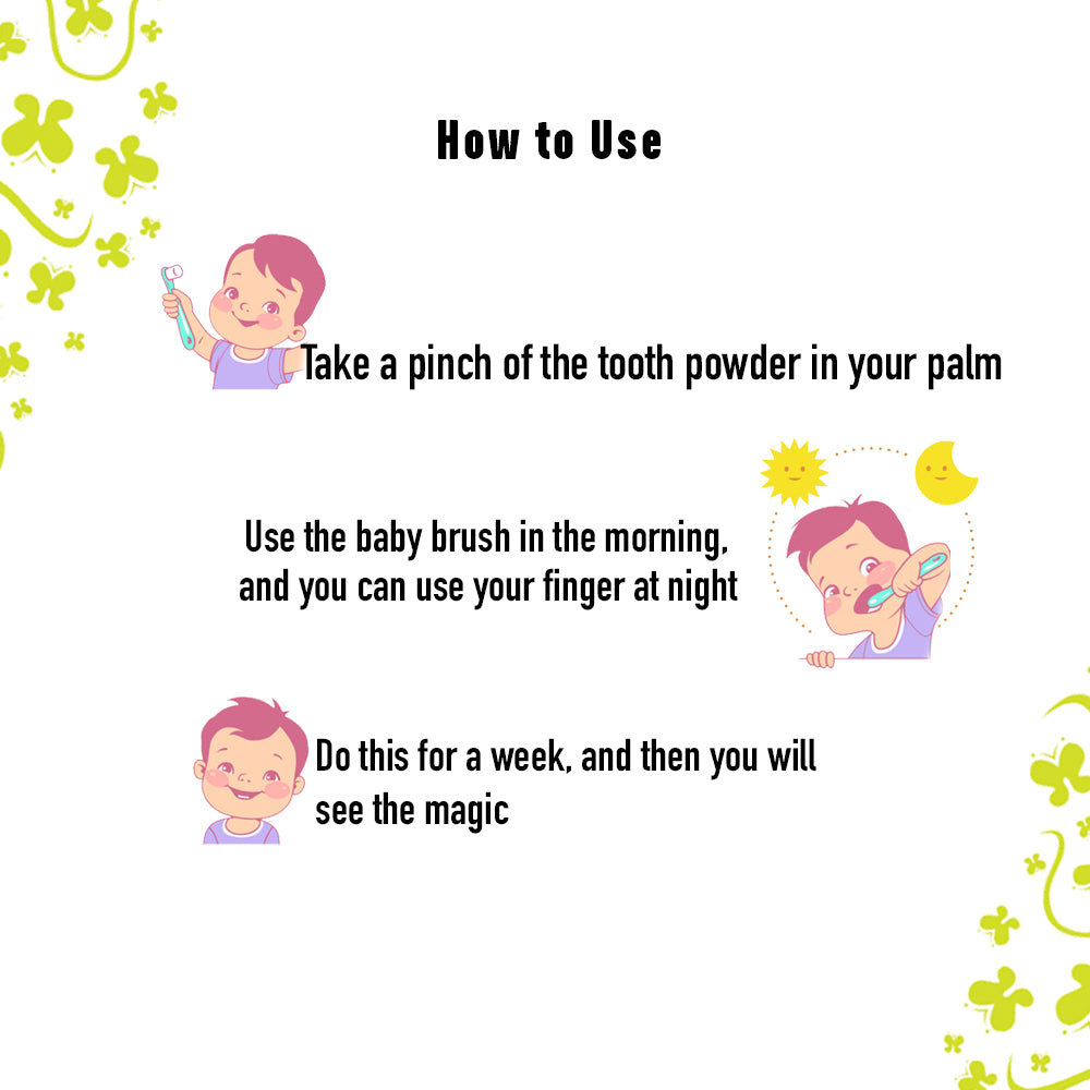 बच्चों का टूथ पाउडर - 50 ग्राम